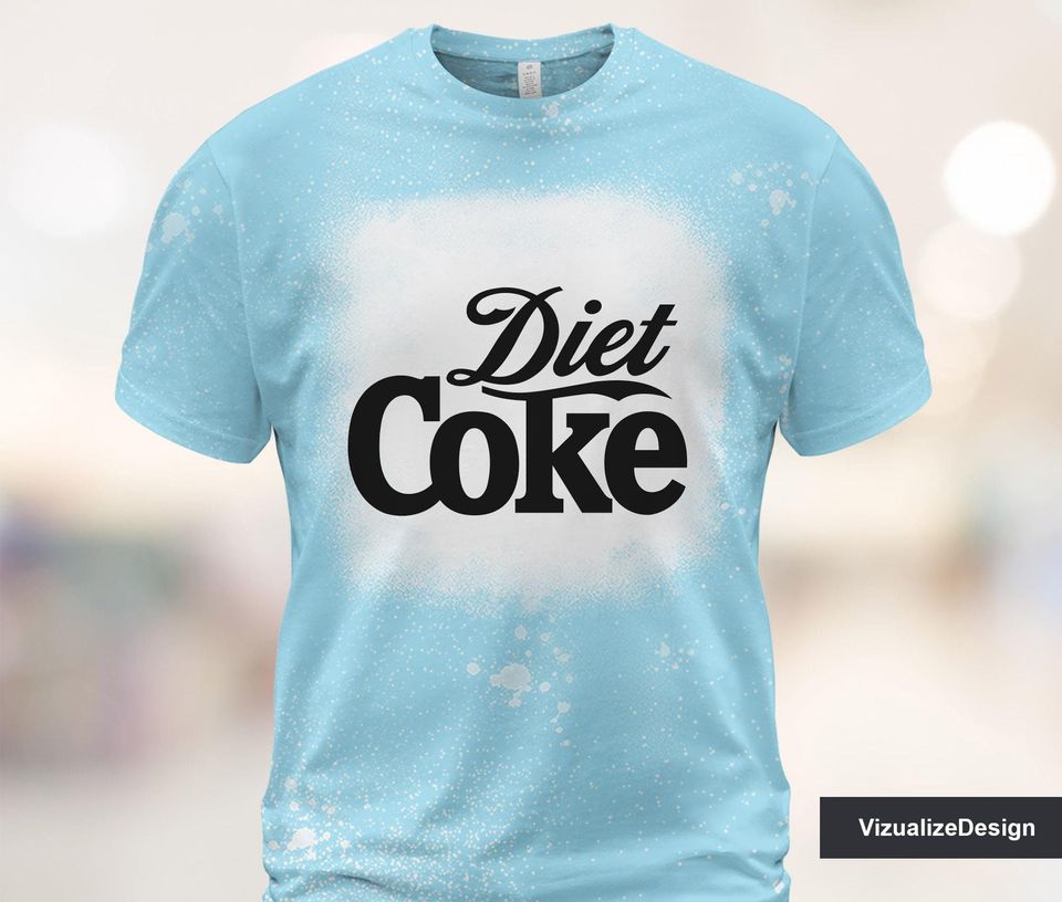 Diet Coke Bleached 3D T shirt