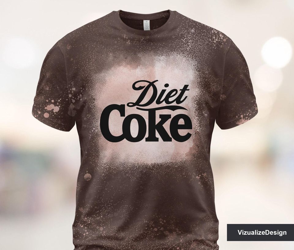Diet Coke Bleached 3D T shirt