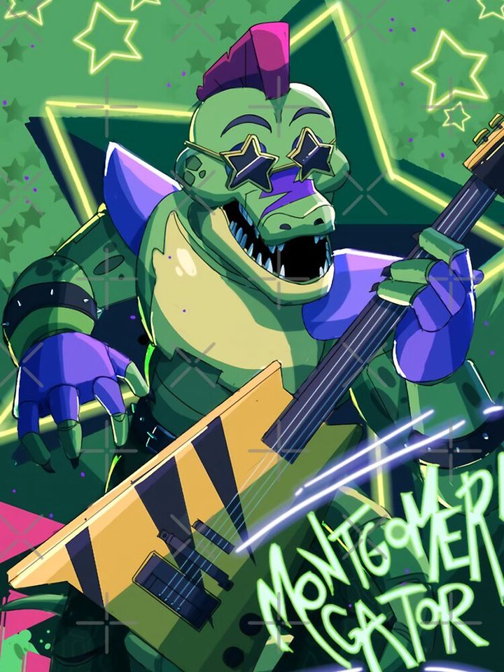 Monty BOSS FNAF Security Breach iPhone Case