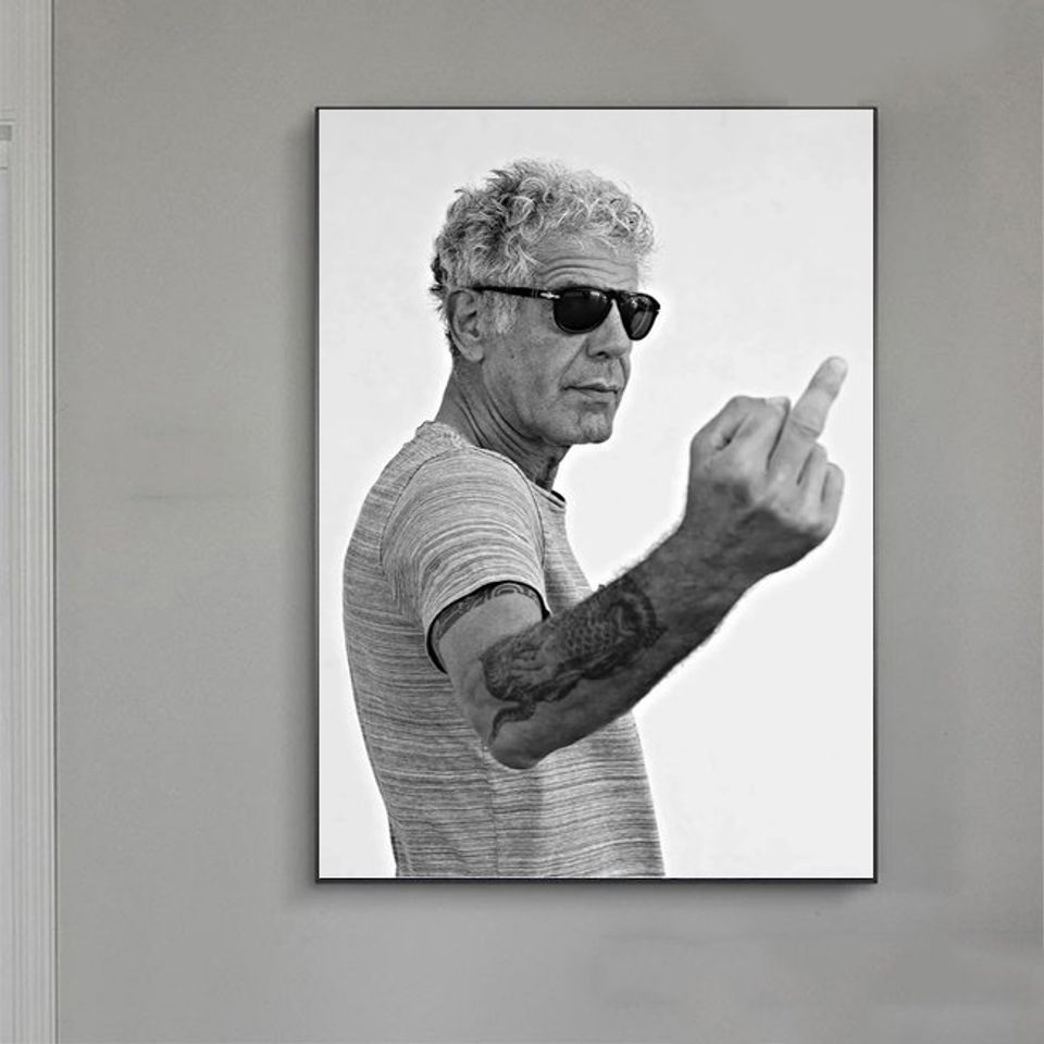 Anthony Bourdain Poster