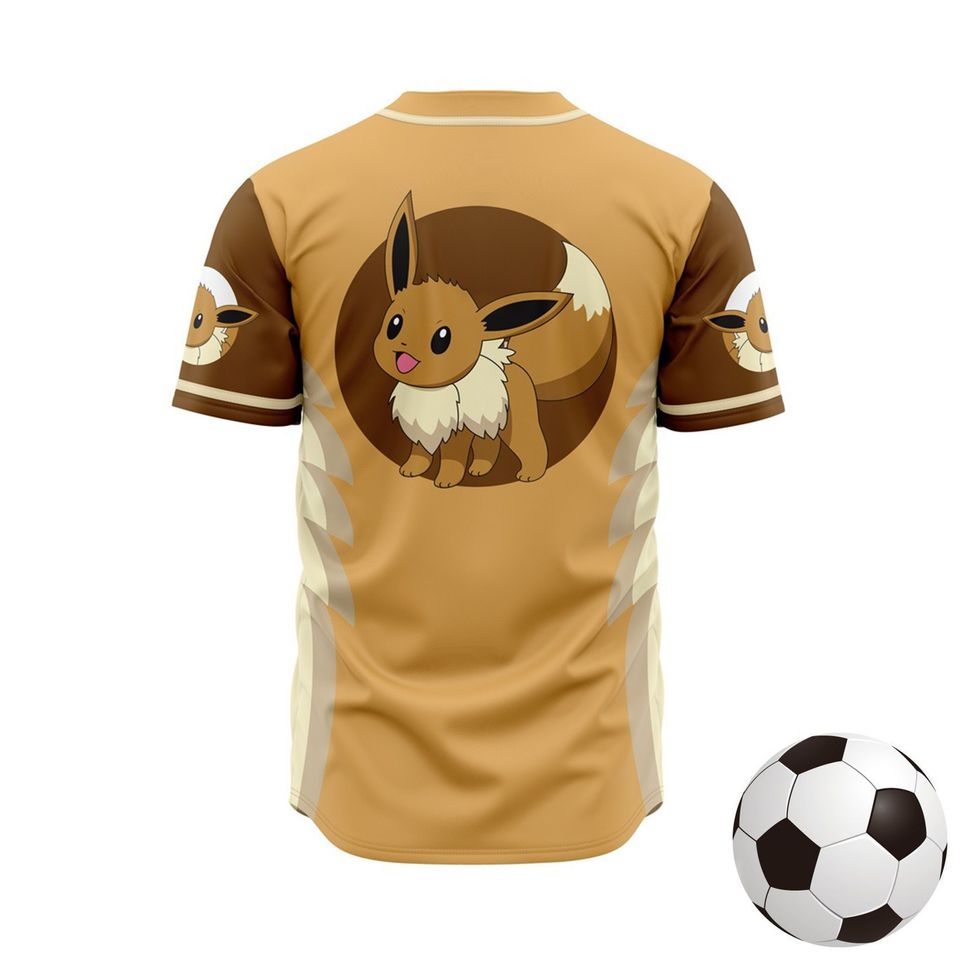 Eevee Eeveelution PKM Baseball Jersey