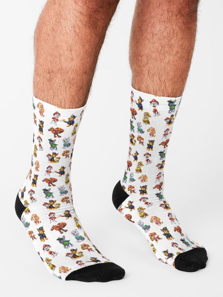 Paw Patrol Team Socks