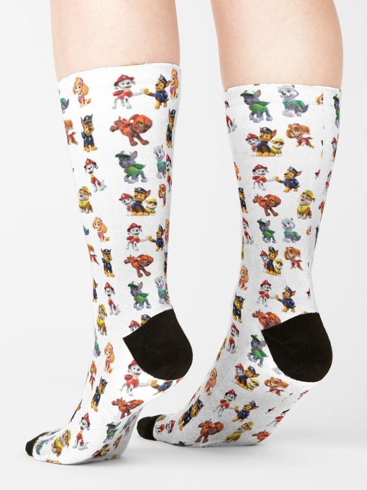 Paw Patrol Team Socks