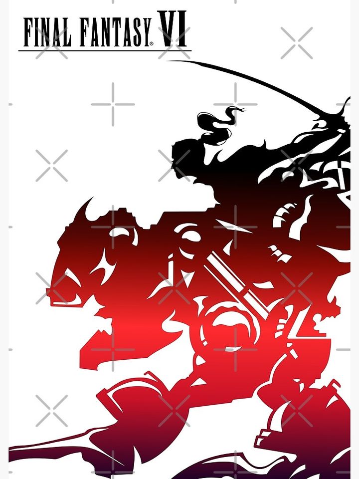 Final Fantasy VI 6 Premium Matte Vertical Poster