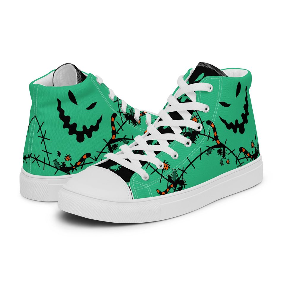 Womens Oogie Boogie High Top Sneakers
