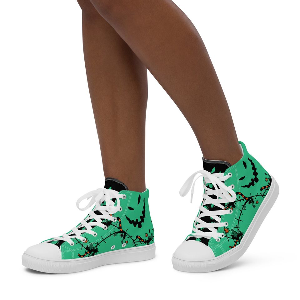 Womens Oogie Boogie High Top Sneakers