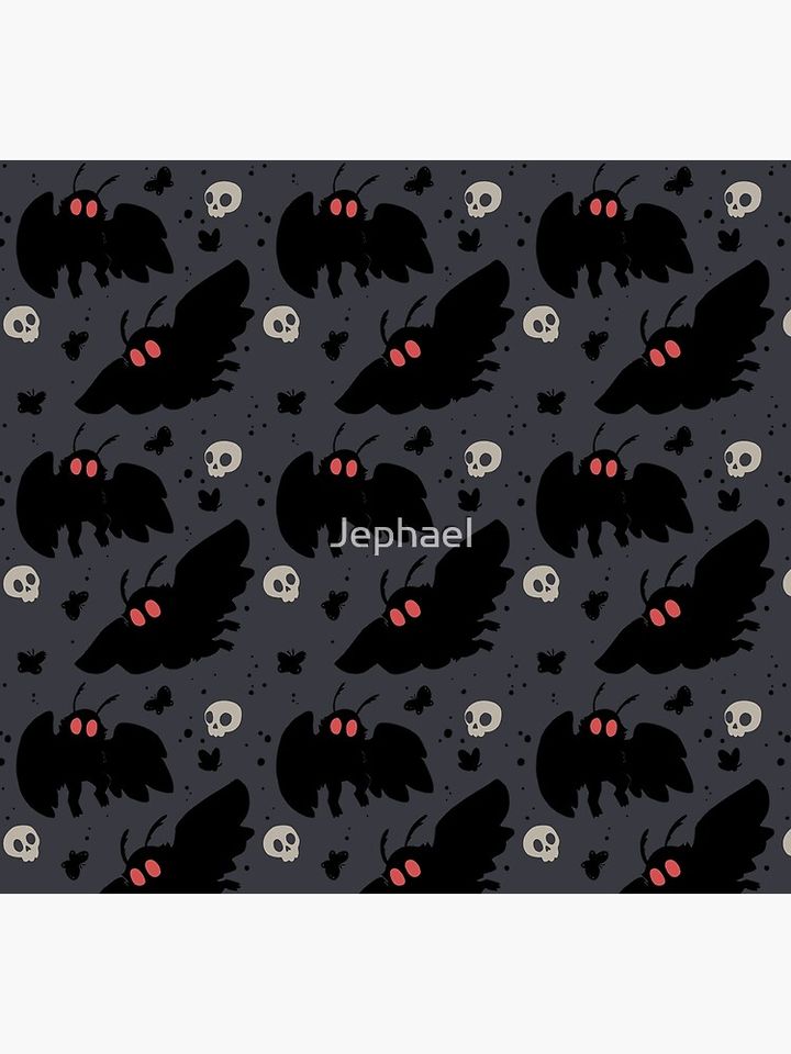 Mothman - Night Grey Socks