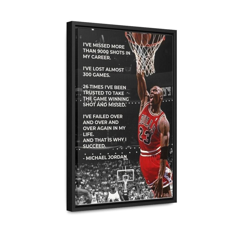 Michael Jordan Poster, Motivation Poster