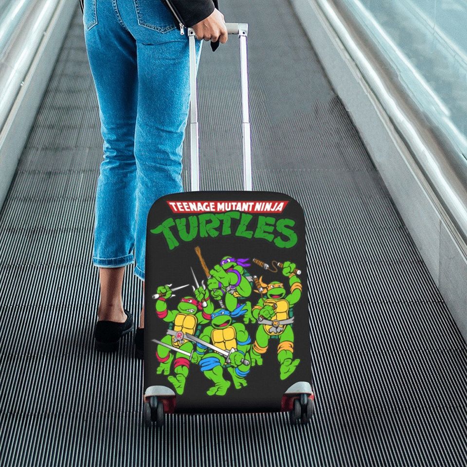 Ninja Turtle Luggage Cover