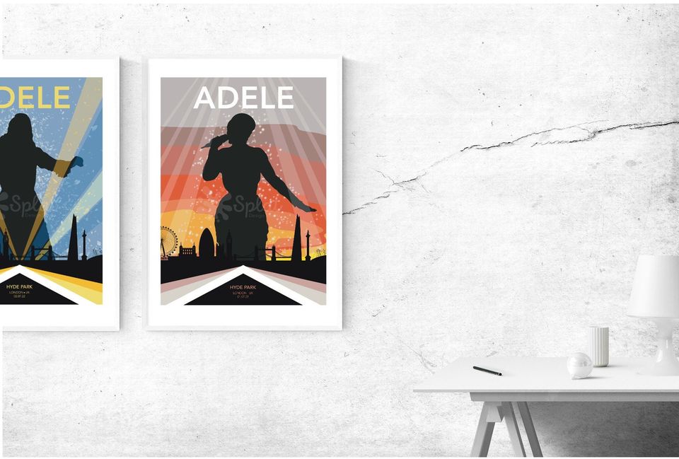 Adele BST Hyde Park Concert July 1 2022 - poster