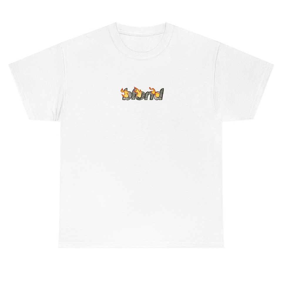 Frank Ocean BLOND ART Front & Back Hand Drawing T Shirt