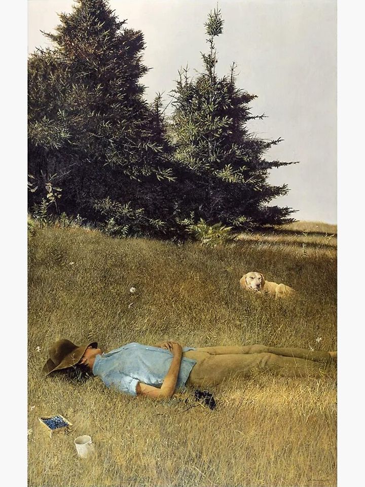 Distant Thunder - Andrew Wyeth Premium Matte Vertical Poster