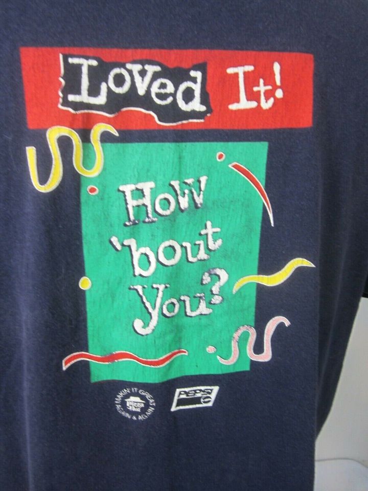 Delta Pizza Hut Pepsi T Shirt vintage 1990s