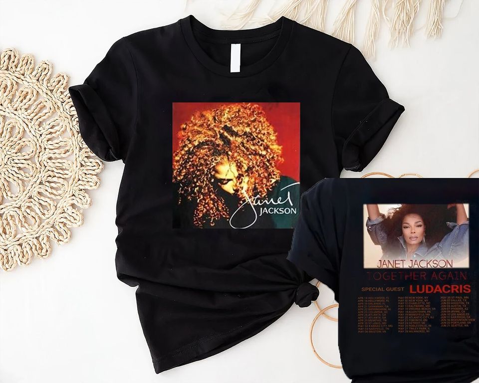 Janet Both Sides Shirt, Janet Jackson TogetherAgain Tour 2023 Shirt