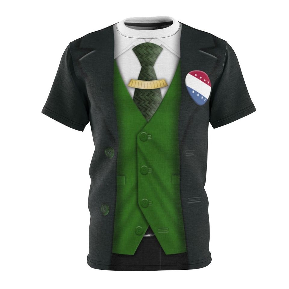 Loki TV Series Costume, Loki Green Suit 3D Tshirt