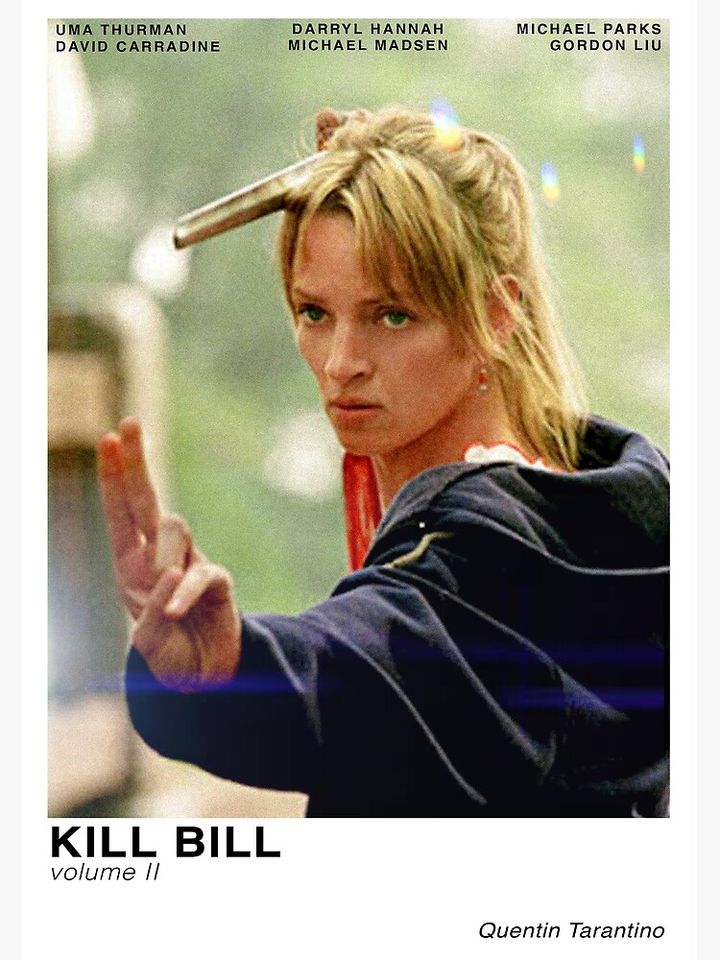 Kill Bill Volume 2 Premium Matte Vertical Poster