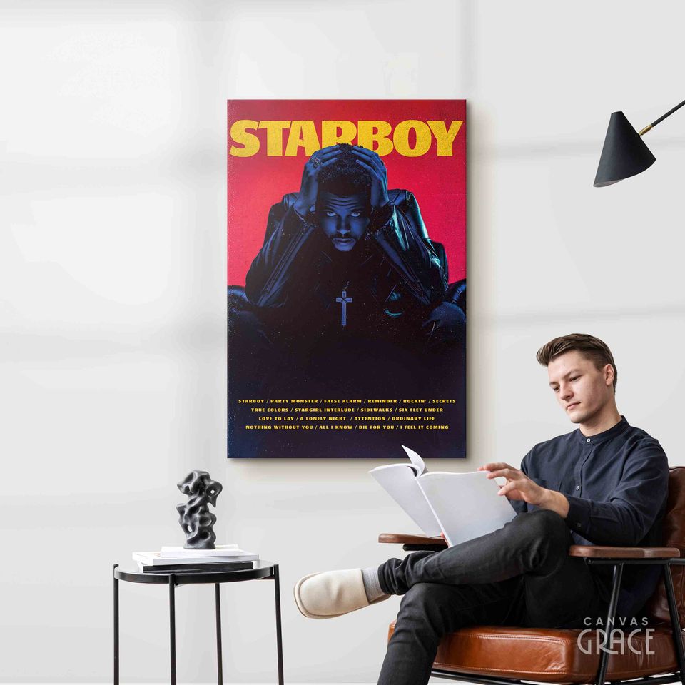 Weeknds Starboy Poster
