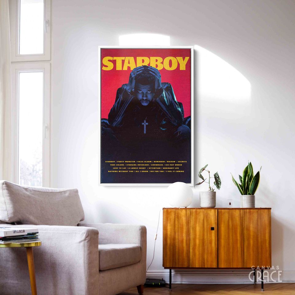 Weeknds Starboy Poster