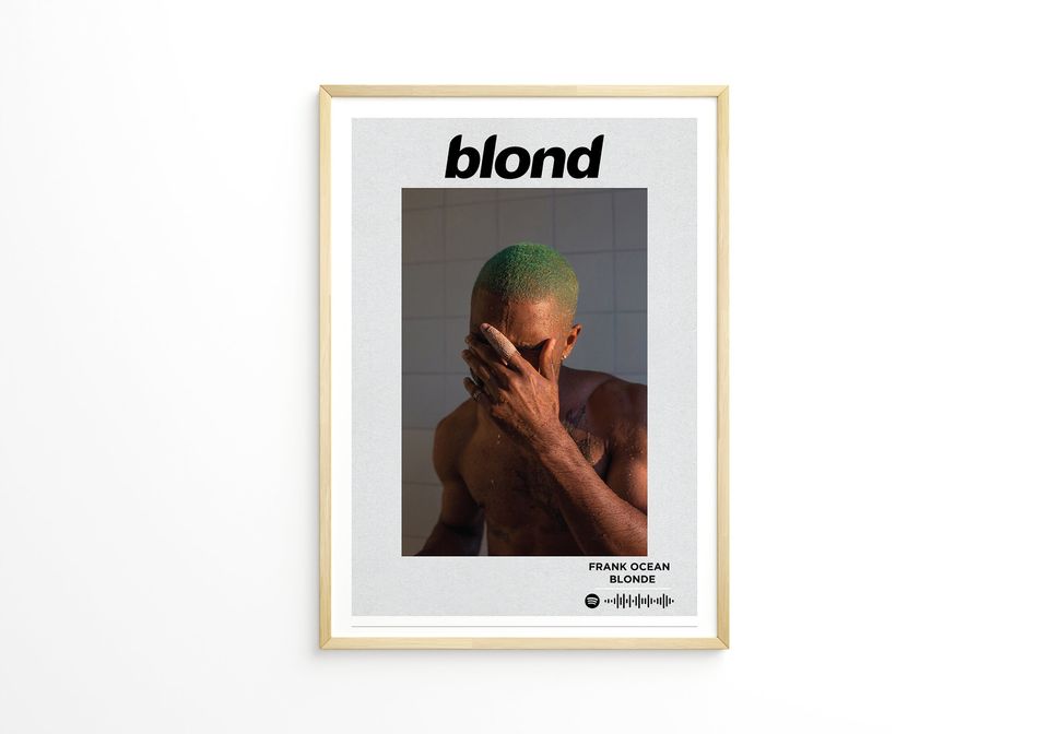 Frank Ocean - Blond Album Poster