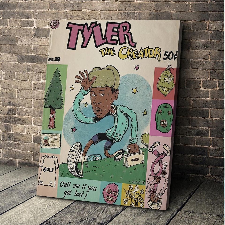 Tyler The Creator Comic Poster
