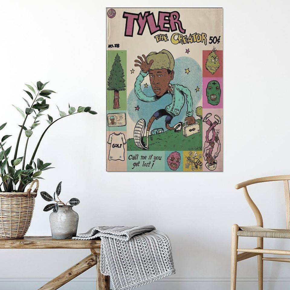 Tyler The Creator Comic Poster