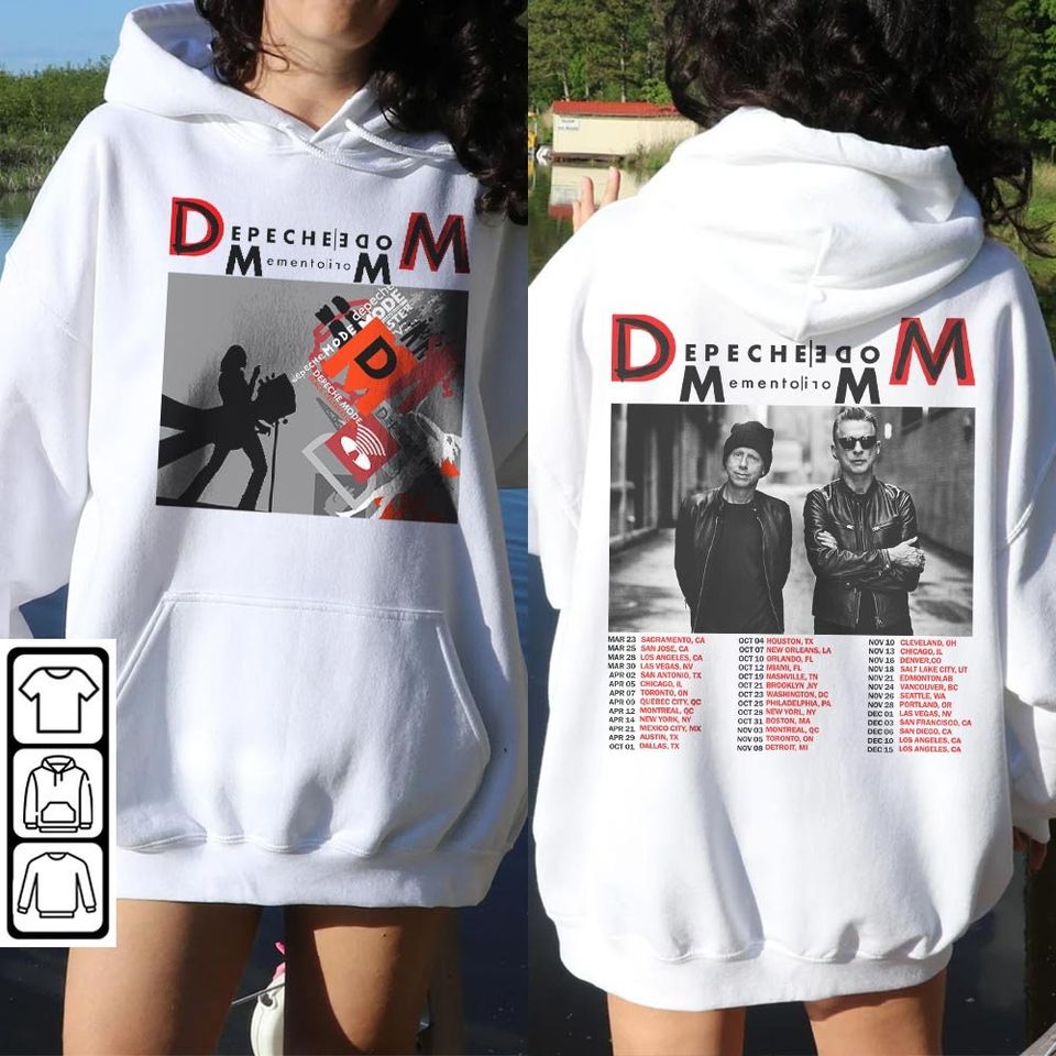 2023 Depeche Mode Memento Mori World Tour T-Shirt