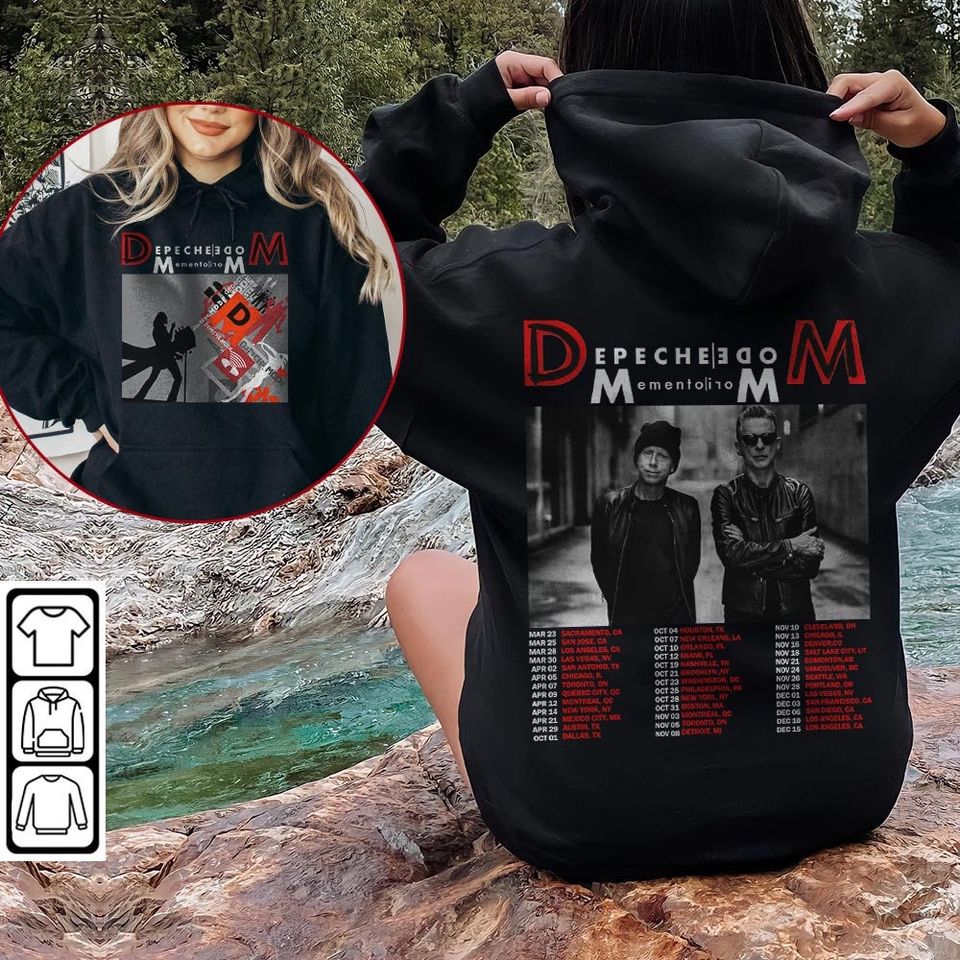 2023 Depeche Mode Memento Mori World Tour T-Shirt