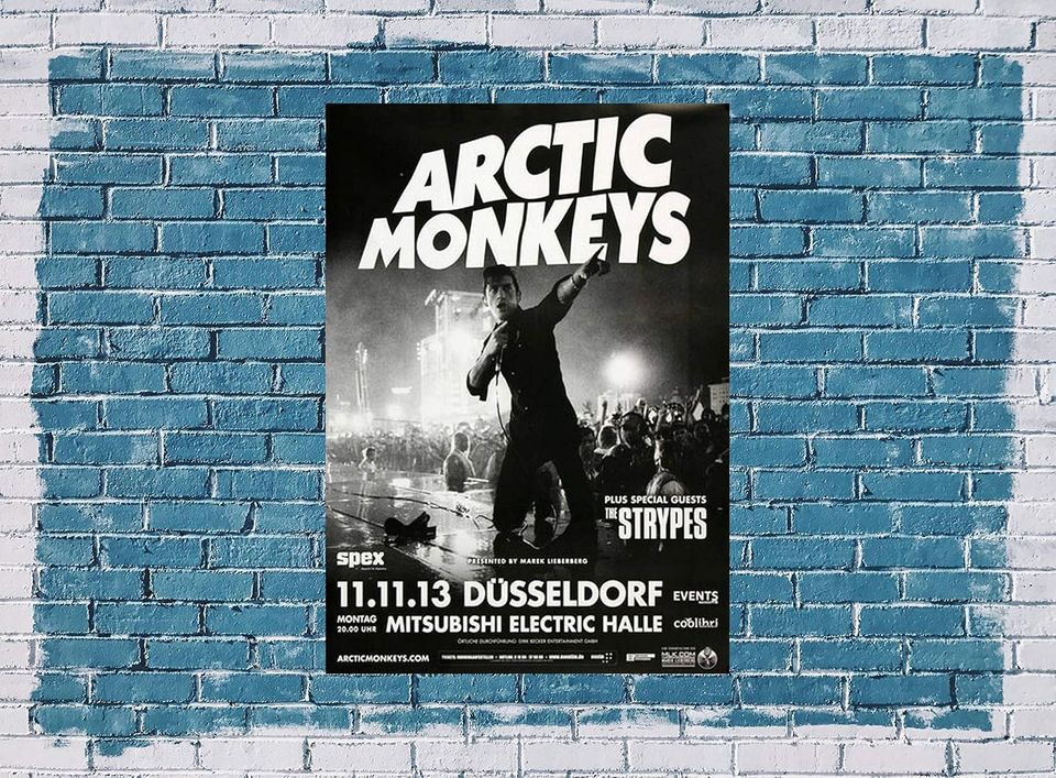Arctic Monkeys Art Book Poster, Arctic Monkeys Album, Arctic Monkeys Band, Arctic Monkeys Music Tour Poster