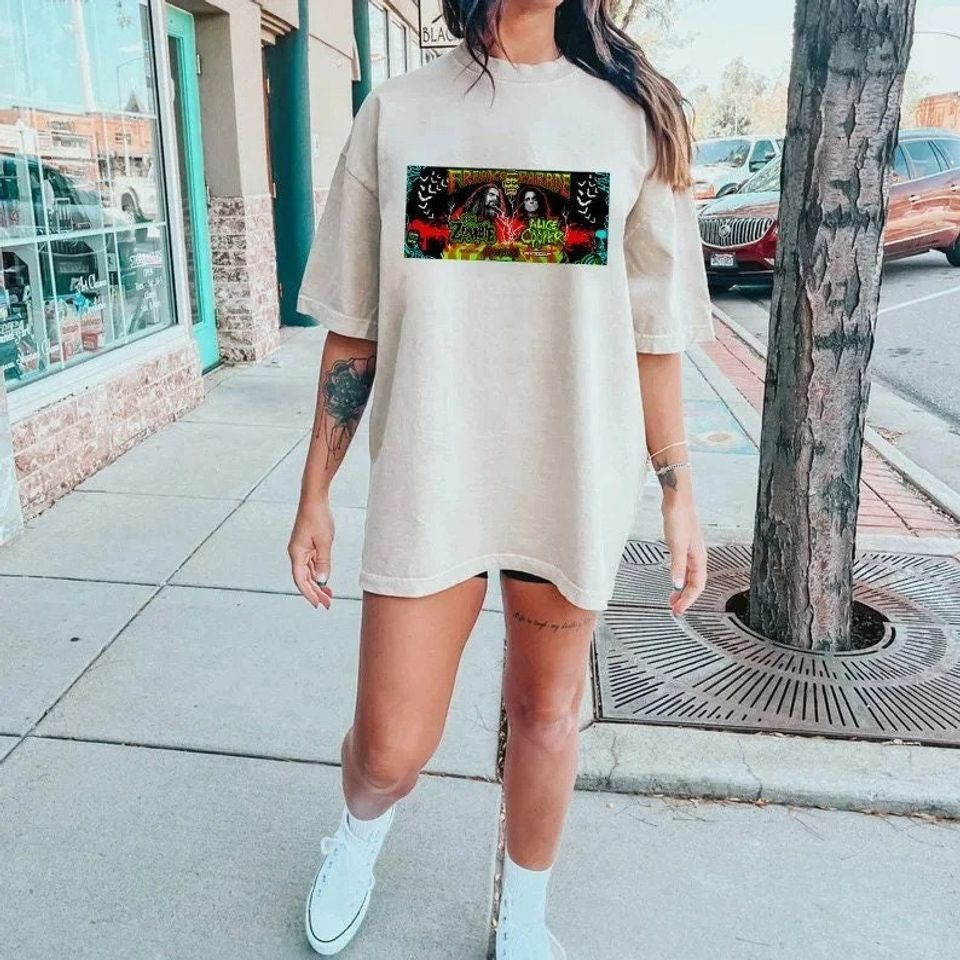 Rob Zombie & Alice Cooper Freaks On Parade Tour 2023 Shirt