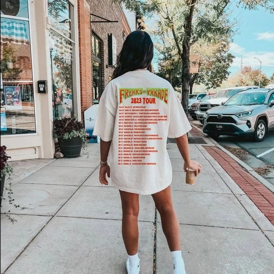 Rob Zombie & Alice Cooper Freaks On Parade Tour 2023 Shirt