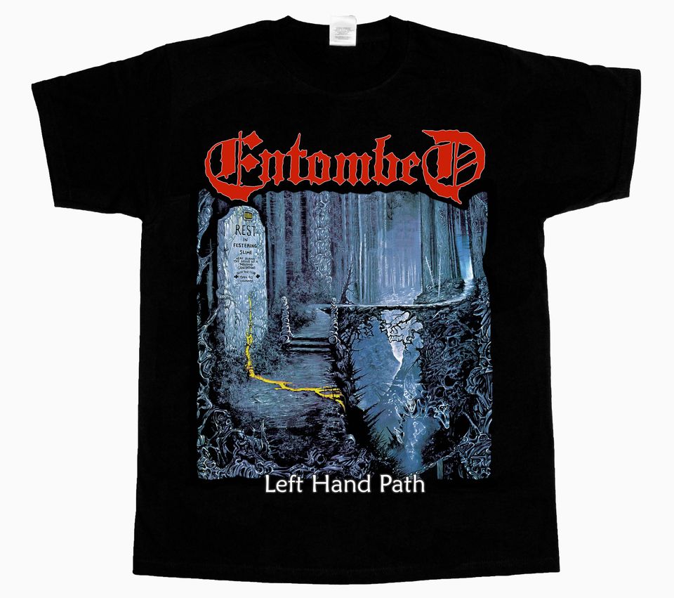 entombed left hand path'90 t-shirt