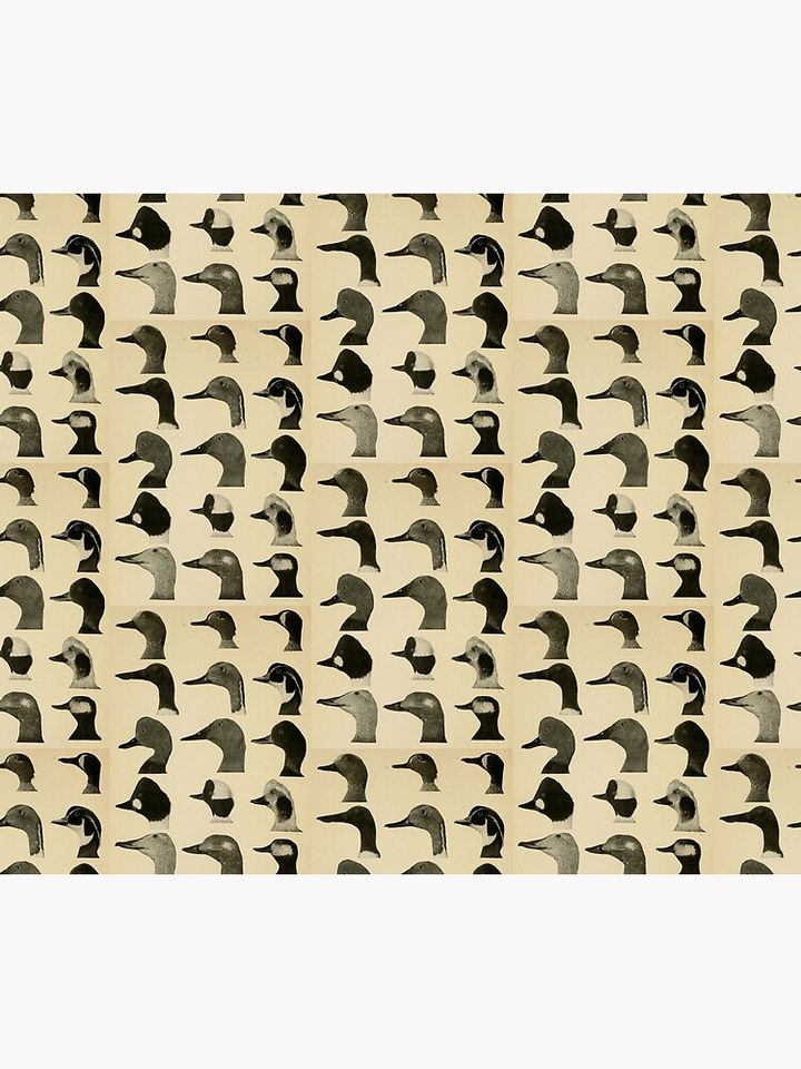 Vintage Duck Heads Shower Curtain