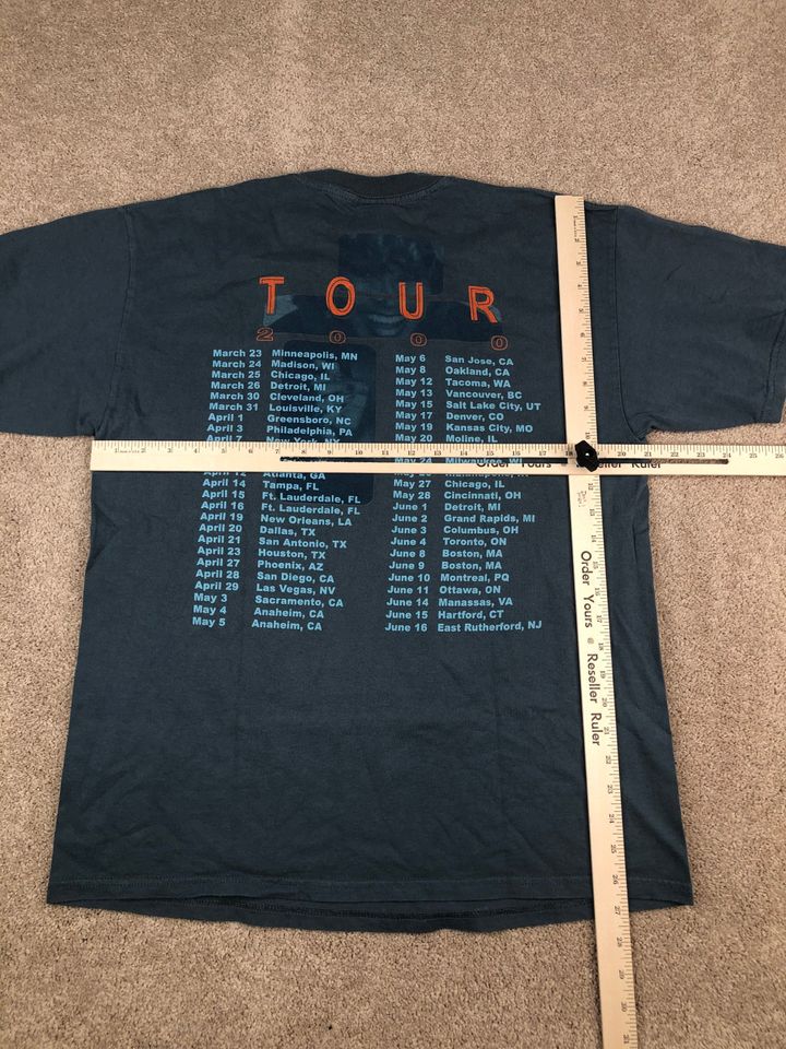 Vintage 2000 Tina Turner Gray T-Shirt