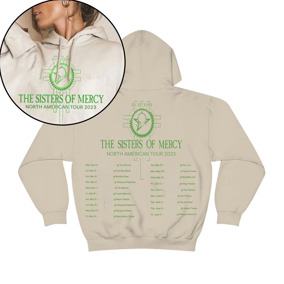 The Sisters of Mercy Shirt, Rock T-shirt, Music Band T shirt