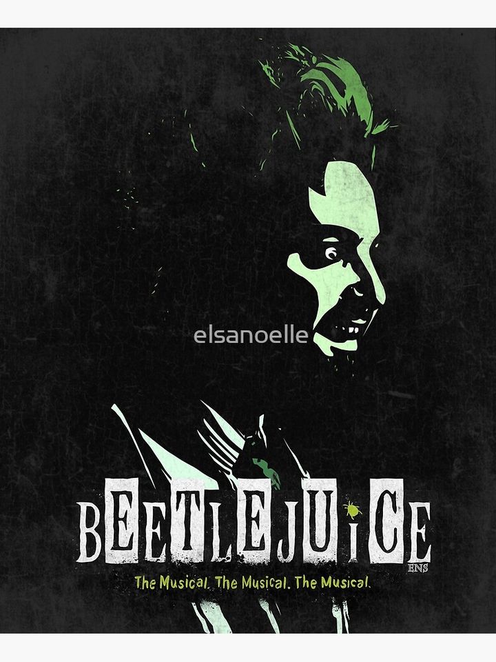 Beetlejuice The Musical Premium Matte Vertical Poster