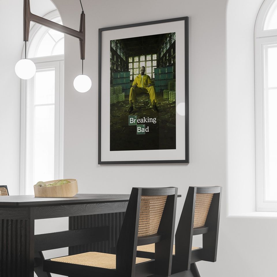 Breaking Bad TV Show Poster, Breaking Bad, Movie Poster