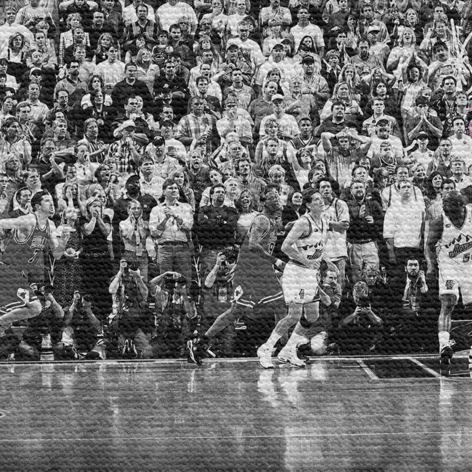 Michael Jordan Last Shot Tapestry,  Basketball Tapestry