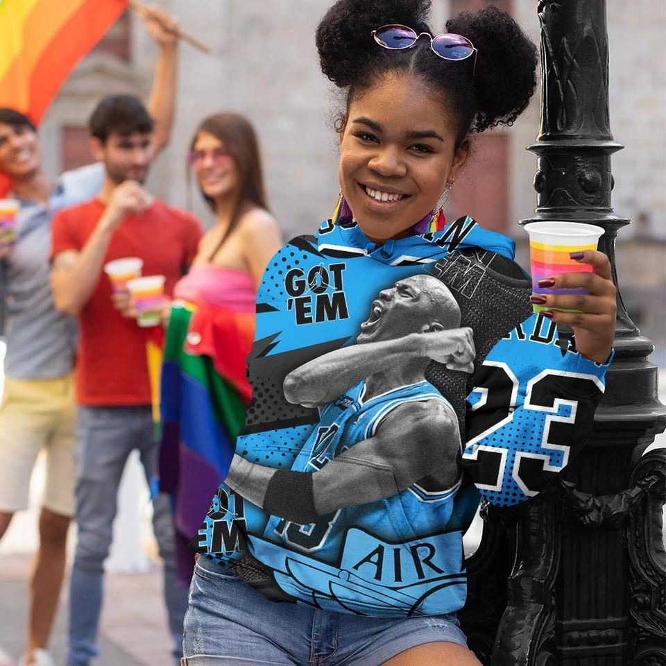 Goat Number 23 Sneaker Shirt Match Black University Blue 13s Tee