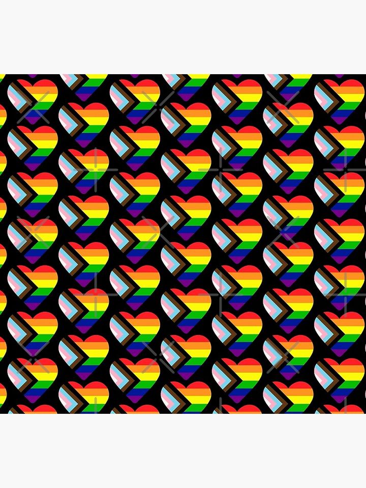 Progress Pride Flag Heart Socks
