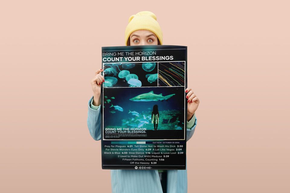 Bring Me the Horizon Poster | Count Your Blessings Poster