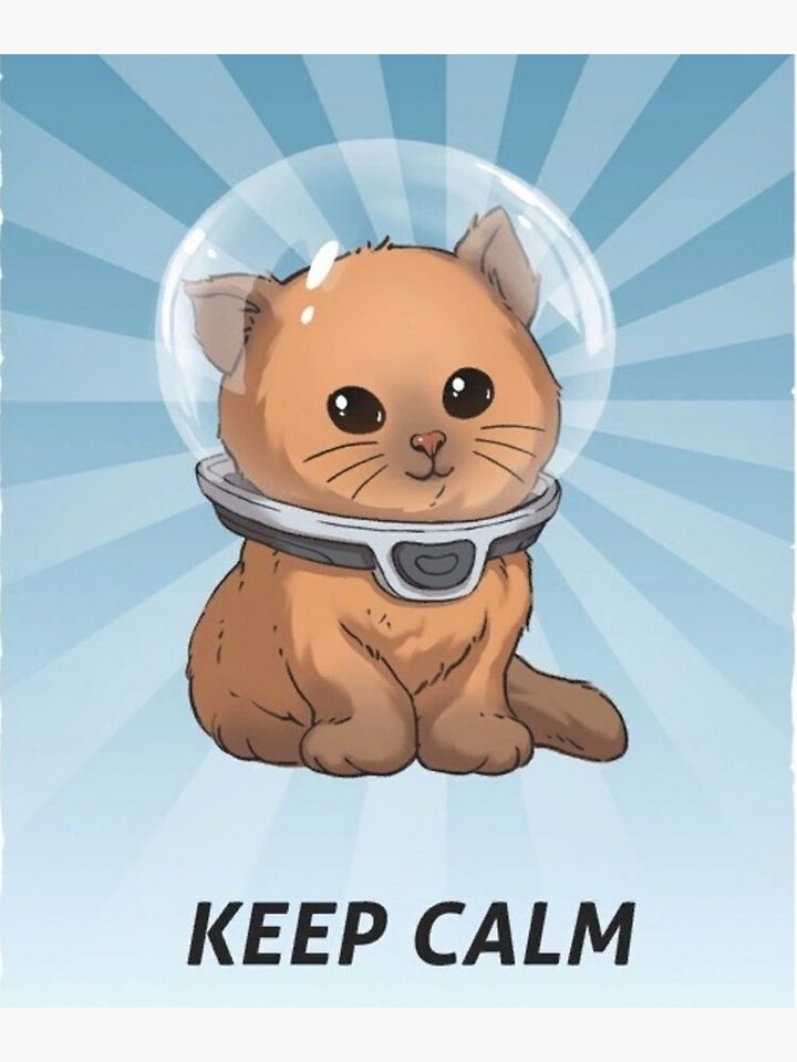 Keep Calm subnautica poster Premium Matte Vertical Poster