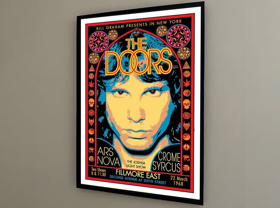 The Doors poster, Concert Poster