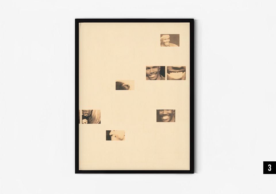 Frank Ocean blond music artist poster