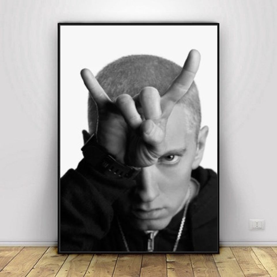 Eminem Poster Wall Art Living Room Home Decor