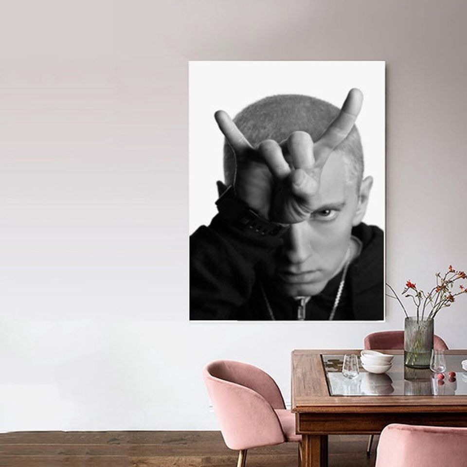 Eminem Poster Wall Art Living Room Home Decor