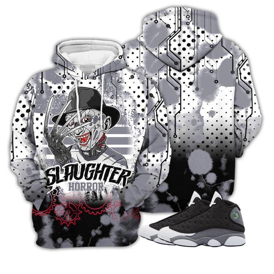 Slaughter To prevail Sneaker Shirt Match Black Flint 13s Tee