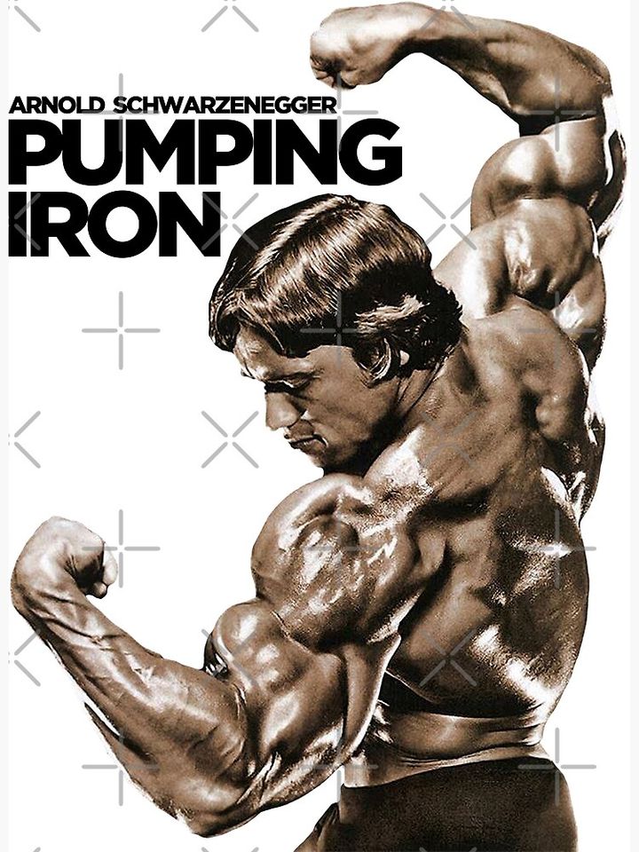 Arnold Schwarzenegger Classic Pumping Iron Premium Matte Vertical Poster