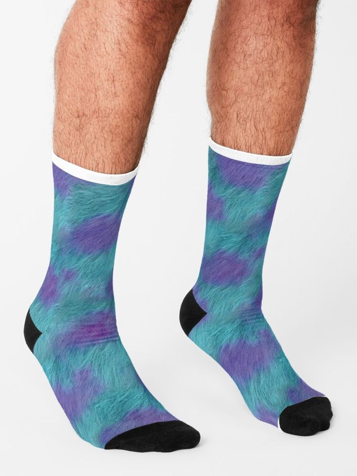 Sully Fur Monsters Inc  Socks