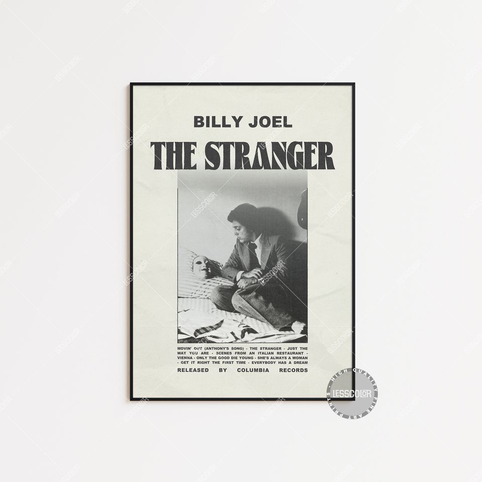 Billy Joel Posters / The Stranger Poster