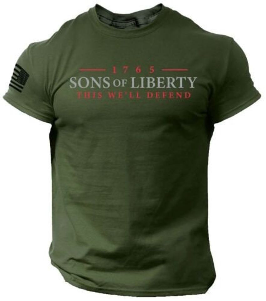 Son Of Liberty, 2nd Amendment distressed 3D T-Shirt